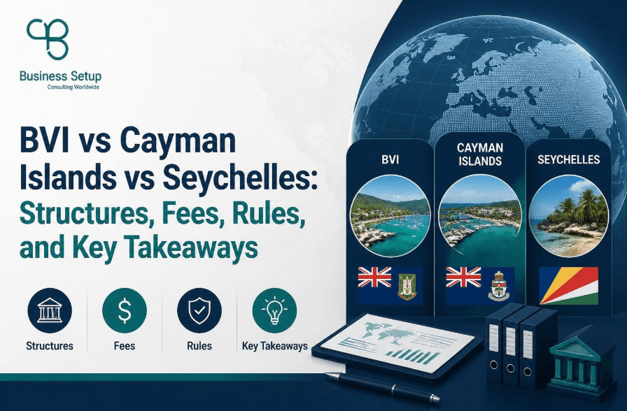 The BVI vs Cayman Islands vs Seychelles: Structures, Fees, Rules, and Key Takeaways